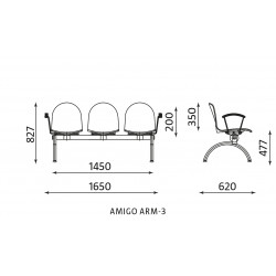 Ławka AMIGO RMA-3