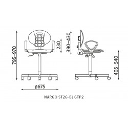 Krzesło NARGO GTP