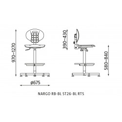 Krzesło NARGO Ring Base